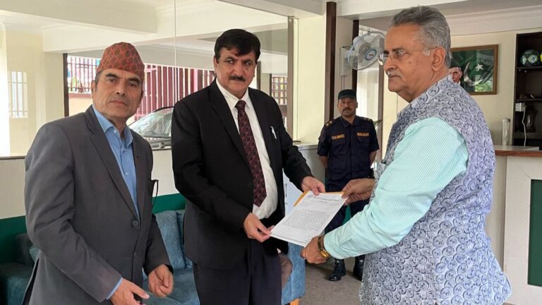 नेपाल में पाकिस्तान दूतावास को सौंपा गया ज्ञापन, असीम मुनीर पर आतंकियों से सांठगांठ का आरोप