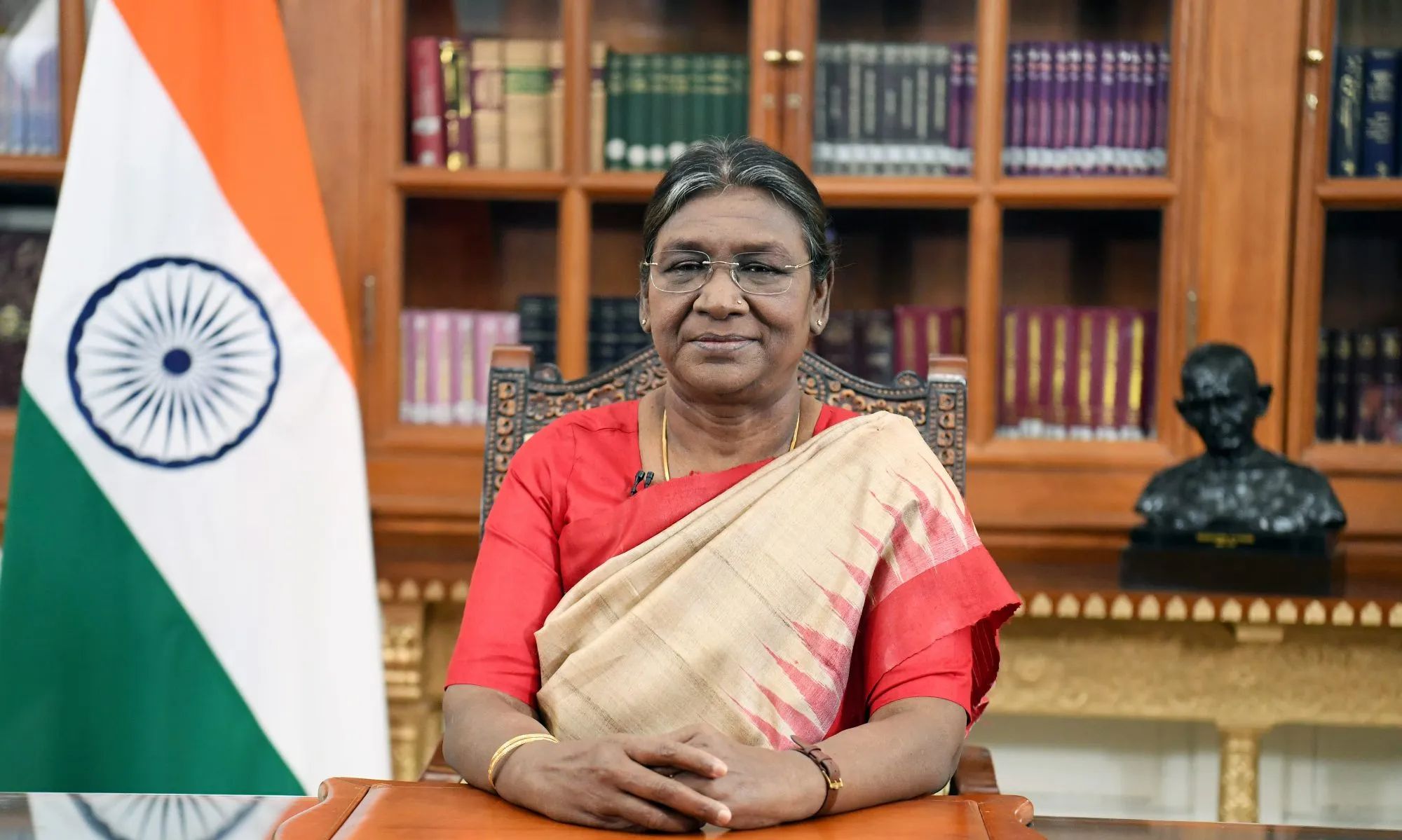 DROUPADI MURMU, PRESIDENT