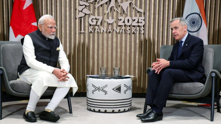 भारत-कनाडा रिश्तों में नई शुरुआत की ओर कदम, पीएम मोदी और कार्नी की मुलाकात में बनी सहमति