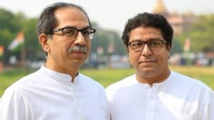 UDDHAV THACKERAY AND RAJ THACKERAY