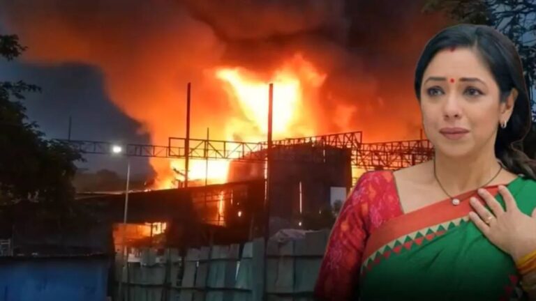 मुंबई की फिल्म सिटी में ‘अनुपमा’ के सेट पर भीषण आग, बाल-बाल बचे कलाकार और क्रू