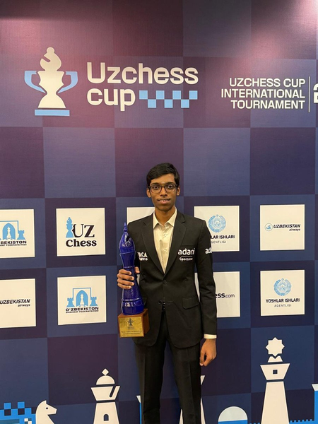UzChess Cup Masters 2025: प्रगनानंद की चमकदार जीत, विश्वनाथन आनंद ने की जमकर सराहना