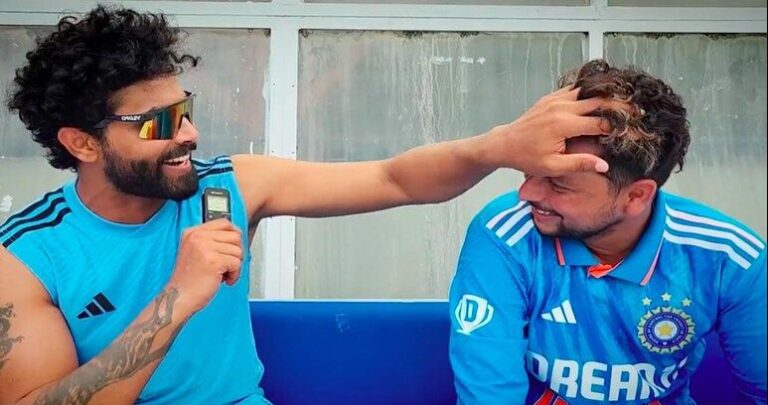 “जडेजा के साथ खेलना मेरे लिए गर्व की बात, उनसे हर दिन कुछ नया सीखता हूं” – कुलदीप यादव